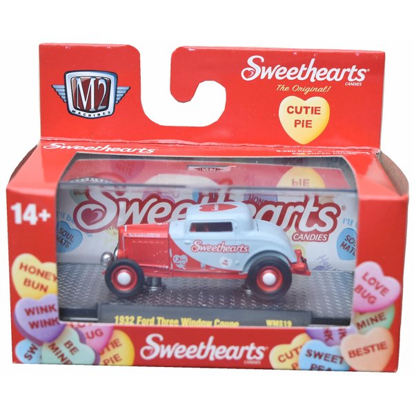 M2 Machines 1932 Ford Three Window Coupe, Sweethearts 9,250 PCS