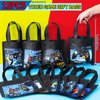 60Pcs Video Game Party Favors Gamer Birthday Party Supplies for Kids Non Woven Bags Silicone Bracelet Stamper Keychain Glow Sticker Game on Gift Goodie Treat Bag Fillers Boy Gaming Party Favors