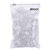 eBoot 500 Pcs 3 mm Elastic Hair Bands Mini Rubber Bands Small Hair Ties Ponytail Elastics Holders for Baby Kids Girls Braids Hair (Clear,Transparent)