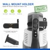 LANMU Wall Mount Holder Compatible with Shark IX141 IZ562H IZ682H IZ361H IZ462H IZ163H IZ363HT IZ483H Pet Cordless Stick Vacuum, Ultracyclone CH951 and Dyson V10 V11 V12 V15 Outsize Vacuum