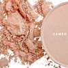 Honeybee Gardens Mini Skinny Duo Eye Shadow Compact in Cameo and Porcelain, Longlasting, Refillable & Customizable, Vegan, 26mm Pans