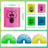 Cocurb 36 Pcs Mini Spring Party Favors for Kids 4 to 8 Birthday,Stress Relief Bulk Fidget Toys,Goody Bag Stuffers Classroom Prizes, Spring Bulk Toys for Kids Prize Small Toys Presents 4 Bright Colors