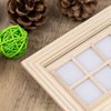 AUEAR, 1:12 Dollhouse Miniature Furniture Unpaint Wooden Doors for DIY Scene Doll Home Furniture Craft (14 Panel)