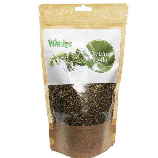 Vintage Nettle Seeds Herbal Treasure of Protein Source Natural Tea 250gr