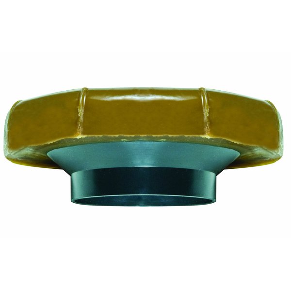 Fluidmaster 7516 Wax Toilet Bowl Gasket with Flange For 3-Inch and 4-Inch Waste Lines
