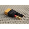 3drcparts Male 4mm HXT to Female XT-90 XT90 Battery Adapter