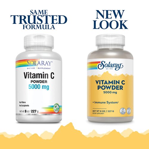 SOLARAY Vitamin C Crystalline Powder 8 oz Powder
