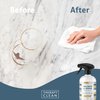 Therapy Granite Countertop Cleaner and Polish with Microfiber Cloth - Daily Granite Cleaner for Stone, Marble Cleaner, Stone Cleaner, Soapstone, Quartz, Quartzite & Slate