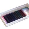 Scala 5 Colors Mix Gradient Rainbow Colorful 12 Rows/tray C Curl 0.10 Flash Eyelash Extension Nature Long Gradient Mink False Individual Eye Lashes Makeup Mink Fake False Eyelashes (13mm)