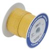 Ancor 183003 Tinned Copper Wire, 16 AWG (1mm2), Yellow - 25ft