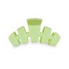 TELETIES - Medium Hair Clip - Summer Collection - Hair Claw Clips for Women - Strong Grip, Bendable Teeth, Curved Design - For All Hair Types and Textures - Aloe, There!