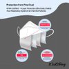 It'saKthing_Disposable Face Mask, Gray Large 30 Masks, Eco-Friendly Packaging - 5 Masks in 1 Pack, Breathable Mask for Adults