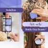 Kitsch Purple Shampoo & Conditioner Bar for Color Treated & Grey Hair, Made in Us, Toning Bar Shampoo & Conditioner for Blonde, Grey & White Hair