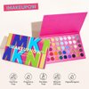 imakeupnow 45 Shades Eye Shadow Makeup Palette Set Colorful Bright, High Pigmented Eyeshadow Pallets, Matte Shimmer Glitter for Halloween