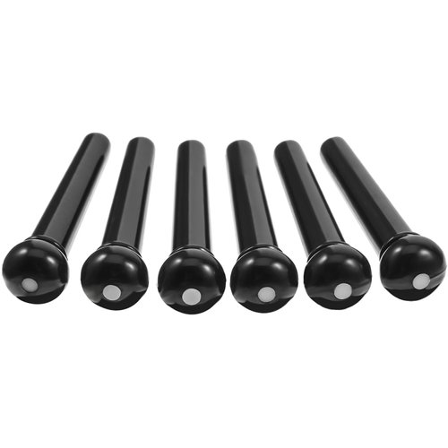 TecUnite Acoustic Guitar Bridge Pins Puller Pulling Remover Extractor Tool with Guitar Saddle Nut and 12 Pack Guitar Bridge Pins