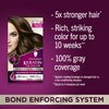 Schwarzkopf Keratin Color Permanent Hair Color, 6.0 Delicate Praline, 1 Application - Salon Inspired Permanent Hair Dye, for up to 80% Less Breakage vs Untreated Hair and up to 100% Gray Coverage