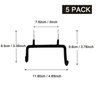 Menecor 5PCS Pegboard Drill Holder Pegboard Double Hooks Drill Hook for Drill,Accessories Bag,Other Power Tools etc