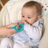 Baby Teether Toys for 0-6 Months, Silicone Teething for Babies 12-18 Months, Chew Infant Teething Relief Straw Tube (2 Pack)