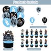 Homies Birthday Party Decoration,Homies Include Homies Theme Birthday Banner, Cake Topper, Latex Balloons for Fans Birthday Party Supplies, Blue