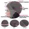 Drosuud 13x4 HD Transparent Lace Front Wigs Human Hair Body Wave Frontal Wigs Human Hair Wigs 180 Density Glueless Wigs Human Hair Pre Plucked Natural Color 26 Inch