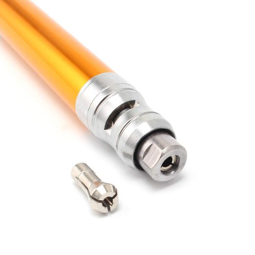 1/8'' Micro Pneumatic Air Pencil Die Grinder Kit,Pencil Style 52000-70,000 RPM 3mm & 2.38mm Capacity,Engraving Tool