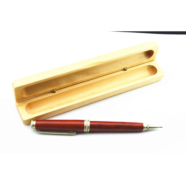 hndtek Rosewood Classical Style Mechanical Pencil With Maple Wood Gift Box
