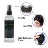 GlamorDove Adhesive Remover Hair Extension Tape Remover Tape in Extension Remover Keratin Hot Melt Glue Remover Precision Bottle Wig Glue Bonding Tape Extensions Remover
