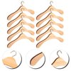 Gadpiparty Doll Hangers Hangers,Miniature Kids Coat Hangers, Accessory for Cm Mini Dress Accessories Wardrobe Clo Wood Outfit Clothes Bjd Nursery Baby Hanger/Miniature Small of House Holders Doll Pet