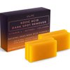 VALITIC Kojic Acid Dark Spot Remover Soap Bars with Vitamin C, Retinol, Collagen, Turmeric - Original Japanese Complex Infused Hyaluronic Acid, E, Shea Butter, Castile Olive Oil (4 Pack)