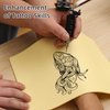 Eiptwh Tattoo Practice Skin Thickness 3mm 11.51 in * 7.8 in Double Sides Fake Skin Tattoo Beginners and Tattoo Artists