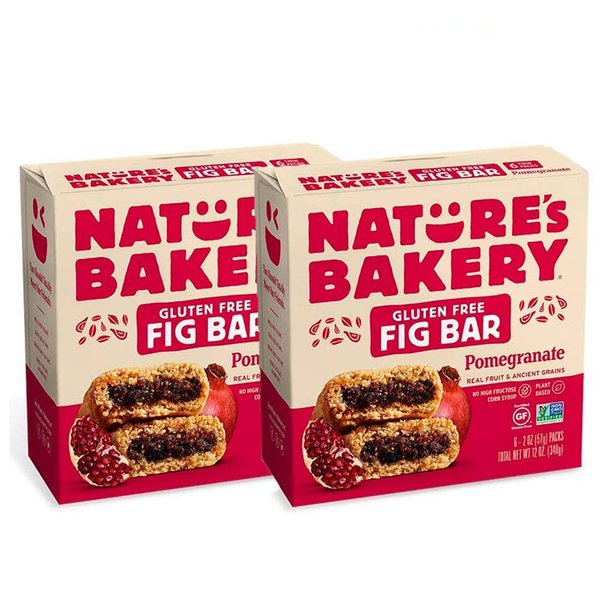 Nature's Bakery Pomegranate Fig Bar - Case of 12