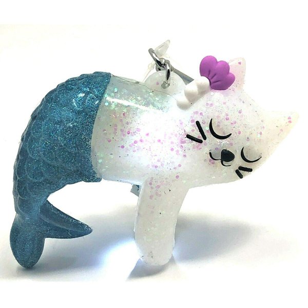 Bath and Body Works Light Up Kitty Cat Mermaid Tail Pocketbac Gel Holder
