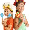 65 Pieces Cinco De Mayo Tattoos for Kids, Mexican Fiesta Temporary Tattoo Stickers, Taco Pinata Fiesta Party Decorations Favors for Adult Boys Girls, Goodie Bag Stuffers