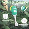 ZMRZ Kids Toothbrush - Soft Bristles for Toddlers & Children Aged 1-4 - Fun Dinosaurs Shape for 360 Degree Cleaning - Gifts for Kids’ Birthday (1 Count (Pack of 1), Pink)