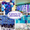 PartyWoo Crepe Paper Streamers 6 Rolls 492ft, Pack of Royal Blue Streamers Party Decorations, Crepe Paper for Birthday Decorations, Party Decorations, Baby Shower Decorations (1.8 in x 82 Ft/Roll)