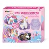 Avenir Unicorn Sewing Kit Scratch Paper Art for Ages 5+ Kids Craft Activity Kit, Make 9 Amazing Unicorn Projects for Girls and Boys Gift