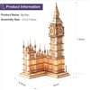 Rolife 3D Wooden Puzzles Big Ben Craft Model Kits for Adults to Build Birthday Gift for Family and Friends