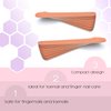 Dukal Emery Boards 4.5". Case of 3456 Nail Files for Manicure and Pedicure. Two Coarseness Levels. Effective & Easy to Use. Strong and Flexible.