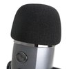 YOUSHARES Yeti Nano Microphone Foam Windscreen - Mic Wind Cover Pop Filter Foam Cover, Professional Customized for Blue Yeti Nano, The Thicker Blue Yeti Nano Pop Filter is a Good Option.