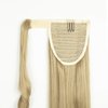 OMGREAT 24" Ponytail Extension Long Straight Hair Extensions for Women Wrap Around Ponytail Hairpiece Synthetic Pony Tail (Ash Blonde)