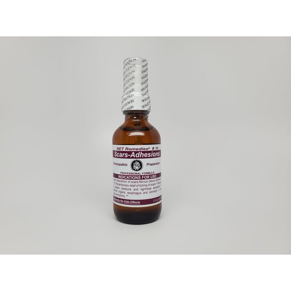 NET Remedies #10 Scars- Adhesions-Spasm Pressure and Tightness 60ml