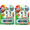 2CHILL Chinese Jump Rope by (Pack of 2) Colorful Stretch Rope | Item #733-2SL