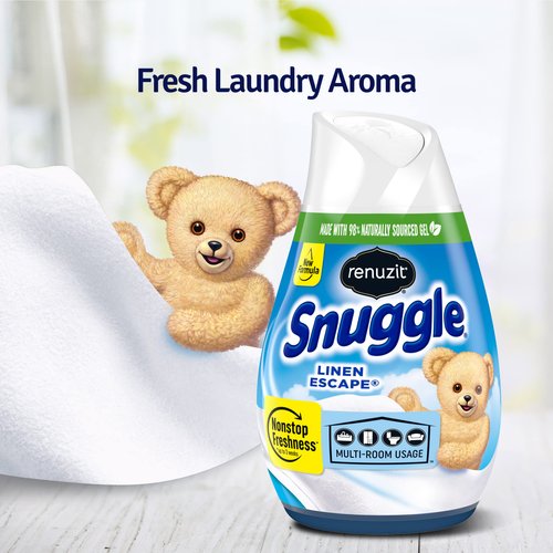 Renuzit Renuzit Snuggle Gel air freshener, Linen Escape, 7 Ounce, 1 Count