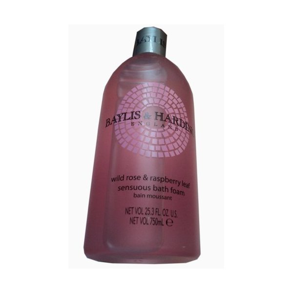 Baylis & Harding Wild Rose & Raspberry Leaf Sensous Bath Foam 25.3 Fl Oz