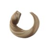 Halo Hair Extensions Real Human Hair 16inch 80g Balayage Ombre Blonde Human Hair Halo ExtensionsGolden Blonde with Medium Blonde Invisible One piece Secret Fish Line Wire In Remy Halo Hair Extensions
