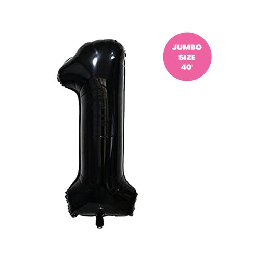 100% LIKED-One Happy Dude Balloon Set, 40” Black One|Black & White Smiley Face Latex |Checkered Foil for One Happy Dude Birthday Decorations, Baby Shower,1st Birthday Party Supplies