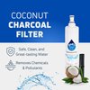 Replacement for Whirlpool 4392857 Refrigerator Water Filter - Compatible with Whirlpool 4392857 Fridge Water Filter Cartridge
