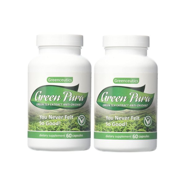GreenPura 100% Ultra-Pure Green Tea Extract Support Immune Health Capsule (2)