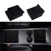 Motrobe 2PCS Tesla Model 3 Model Y Center Console Organizer Tray Armrest Storage Box Hidden Cubby Drawer - Fit 2021-2024 Model Y & 2021-2023 Model 3