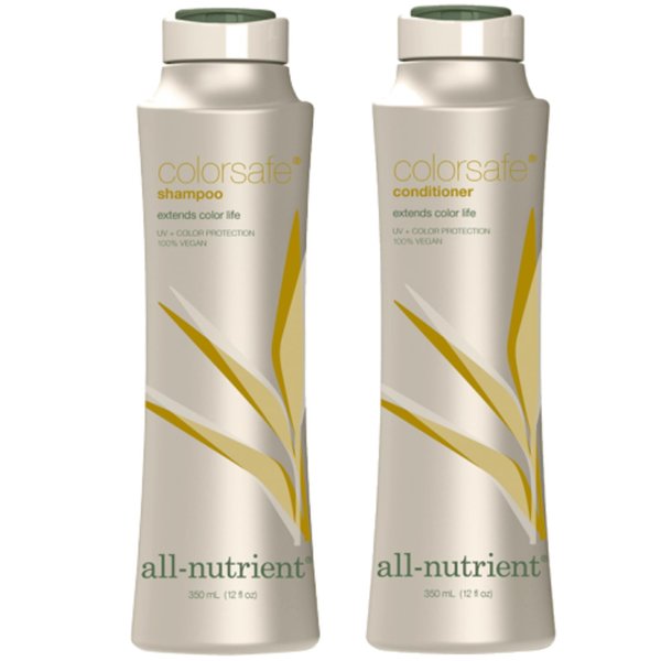 All Nutrient COLOR SAFE Shampoo & Conditioner DUO Set, extends color life (12 oz / 350ml Retail DUO Kit)